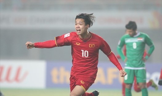 Công Phượng sẽ trở lại với áo số 10 quen thuộc tại Asian Cup 2019. Ảnh Hữu Phạm