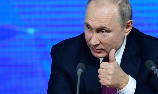 Tổng thống Nga Vladimir Putin. Ảnh: Sputnik. 
