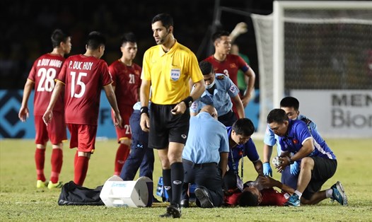 Trọng tài FIFA Abdulrahman người Qatar sẽ bắt chính trận ĐT Việt Nam gạp Iraq ở VCK Asian Cup 2019. Ảnh: Đ.Đ