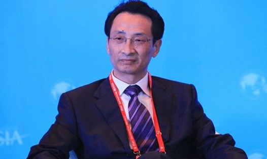 Cựu Phó Thị trưởng Bắc Kinh Trần Cương bị bắt vì cáo buộc tham nhũng. Ảnh: Boao Forum.
