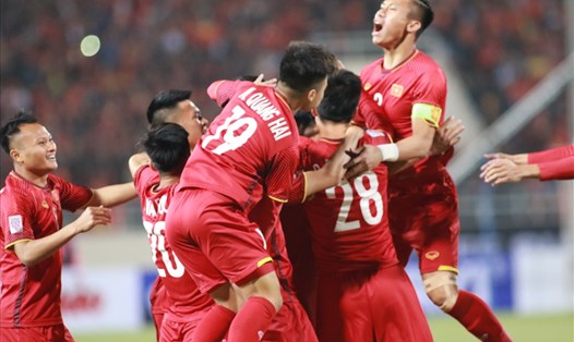 ĐT Việt Nam vô địch AFF Cup 2018. Ảnh: H.A