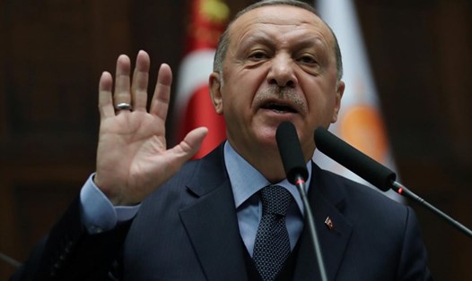 Tổng thống Thổ Nhĩ Kỳ Tayyip Erdogan. Ảnh: Reuters. 