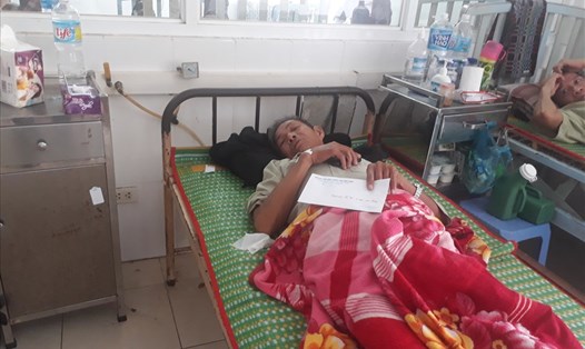 Các bệnh nhân đang được điều trị tại Bệnh viện Đa khoa tỉnh Bình Định.
