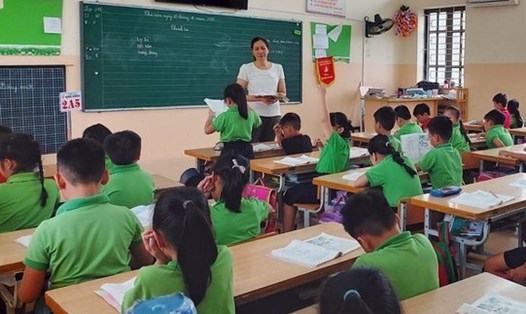 Trường tiểu học Hùng Vương có nhiều khoản thu chưa hợp lý năm học 2019-2020. Ảnh CTV