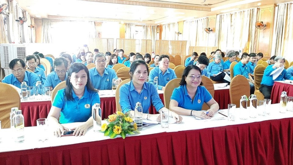 Quang cảnh hội nghị. Ảnh: LĐLĐ cung cấp.