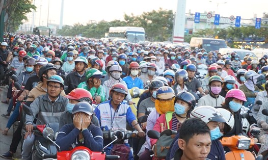 TP.Hồ Chí Minh lên kế hoạch kiểm soát khí thải xe gắn máy, mô tô.  Ảnh: M.Q