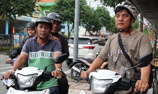 "Hiệp sĩ" Nguyễn Thanh Hải bắt tên trộm xe máy - Ảnh: T.H