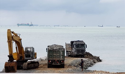 Tạm dừng dự án lấn biển xây thủy cung ở thành phố Vũng Tàu_Ảnh: HAC