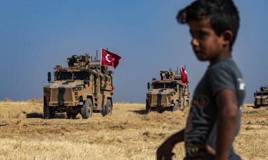 Cuộc tấn công của Thổ Nhĩ Kỳ vào lực lượng người Kurd ở đông bắc Syria gây nhiều hệ luỵ. Ảnh: AFP/Getty Images
