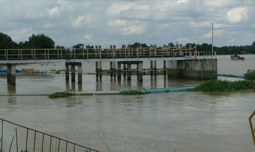 Nguồn nước mặt sông Sài Gòn - Đồng Nai cấp cho 10 triệu dân TPHCM đang bị ô nhiễm. Ảnh: SƠN TÙNG - HUYỀN TRÂN