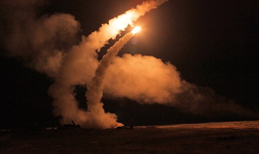 Nga thử thành công tên lửa S-500 ở Syria. Ảnh: Sputnik.
