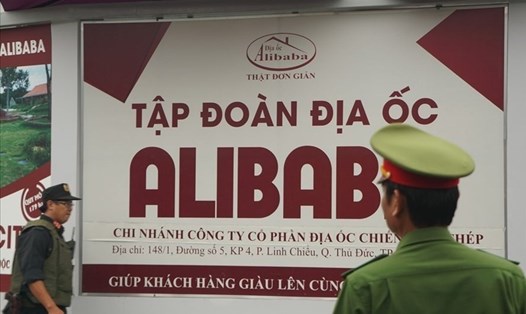 Địa ốc Alibaba còn rao bán hàng loạt dự án “ảo”. Ảnh: LĐO