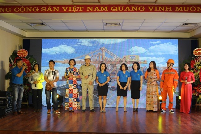 Công đoàn Cảng Hải Phòng tổ chức cuộc thi Cán bộ nữ công giỏi năm 2019. Ảnh: N.P