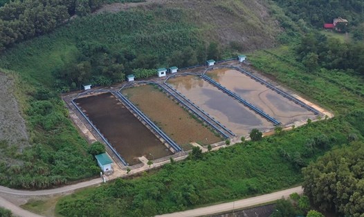 Khu vực dẫn nước của nhà máy nước sạch sông Đà. Ảnh: Tô Thế