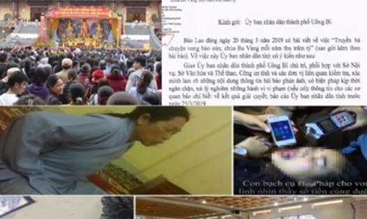 Tháng 3.2019, Báo Lao Động đã có loạt bài phản ánh về việc truyền bá vong báo oán ở chùa Ba Vàng.