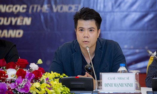 Ca sĩ Đinh Mạnh Ninh. Ảnh: NVCC