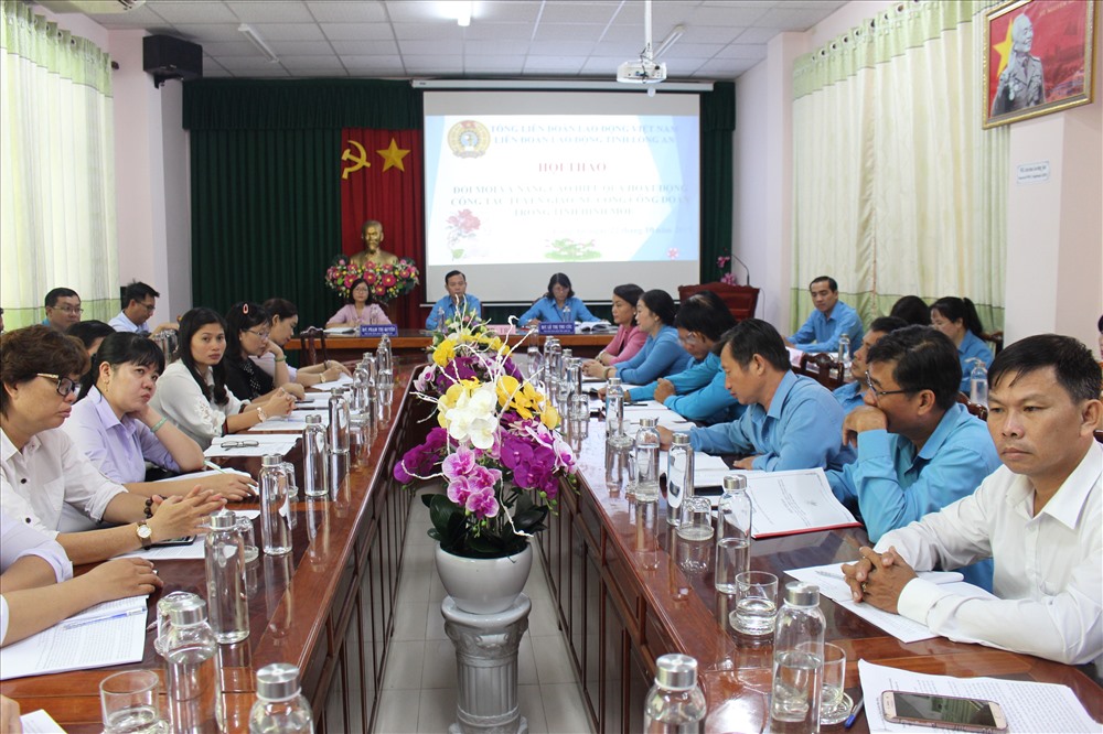 Cảnh hội thảo. Ảnh: K.Q