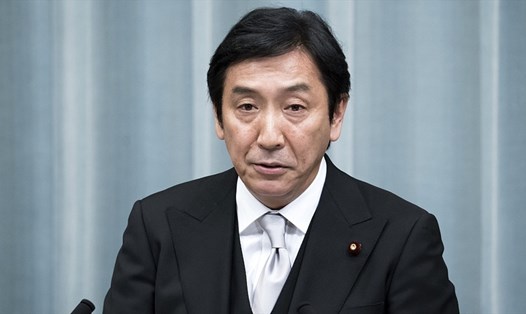 Bộ trưởng Isshu Sugawara từ chức. Ảnh: CGTN