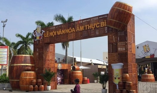 Lễ hội văn hóa ẩm thực Bỉ tooe chức tại Cung Văn hóa Lao động Hữu nghị Việt Tiệp.