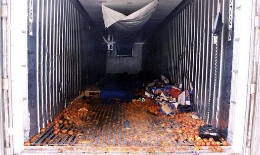 Thảm kịch tương tự vụ 39 người chết trên container xe tải từng xảy ra 19 năm trước trong một container chở cà chua. Ảnh: PA.