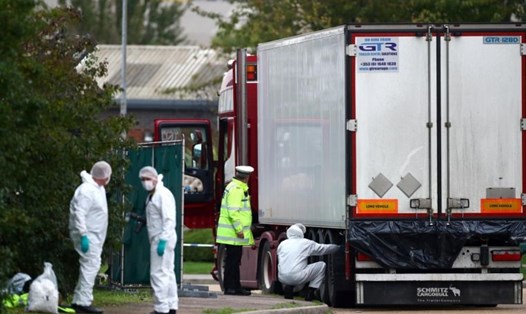 Đại sứ quán Việt Nam tại Anh cập nhật thông tin về vụ việc 39 người thiệt mạng trong xe tải. Ảnh: Reuters.