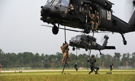 Lực lượng Delta của Mỹ được coi là đơn vị chống khủng bố số 1 thế giới. Ảnh: Getty Images