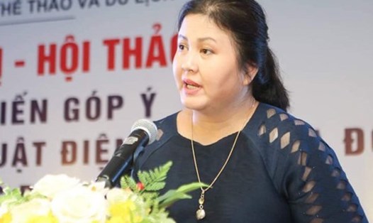 Bà Nguyễn Thị Thu Hà bị thôi chức Quyền Cục trưởng Cục Điện ảnh. Ảnh: ST.