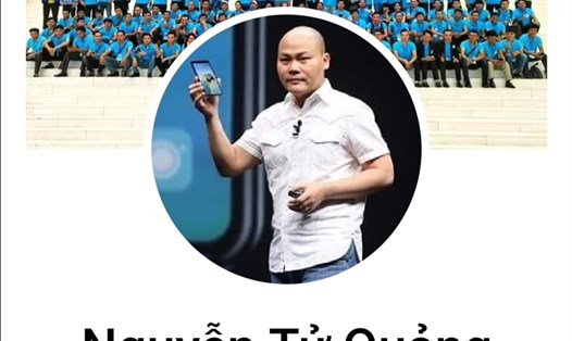 Facebook Nguyễn Tử Quảng bắt đầu kết nối rộng rãi (chụp màn hình).