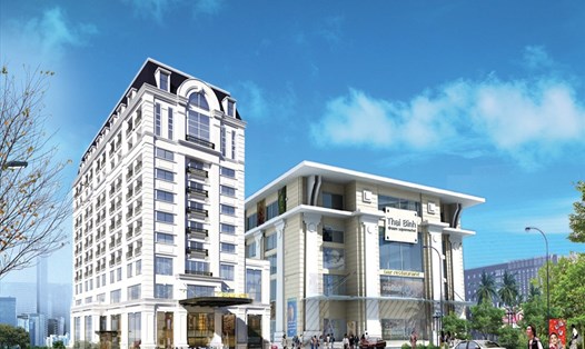Khách sạn Thái Bình Dream sở hữu vị trí đắc địa tại trung tâm thành phố Thái Bình. Ảnh: Geleximco
