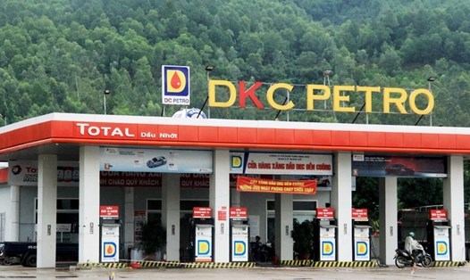 Cửa hàng xăng dầu DKC Đền Cuông thuộc Công ty CP Tập đoàn Thiên Minh Đức. Ảnh: P.V