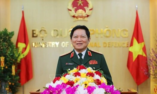 Đại tướng Ngô Xuân Lịch, Bộ trưởng Bộ Quốc phòng. Ảnh: TTXVN