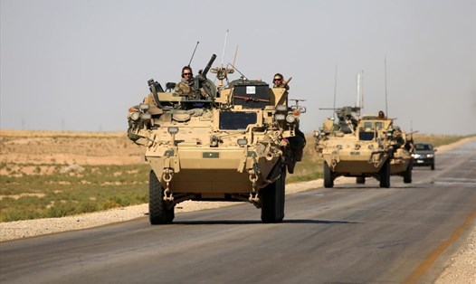 Mỹ bắt đầu rút quân khỏi miền bắc Syria, mở đường cho Thổ Nhĩ Kỳ tấn công lực lượng người Kurd ở khu vực này. Ảnh: AFP/Getty Images