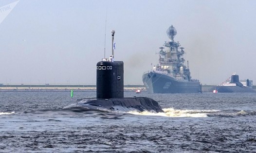 NATO lo ngại tàu ngầm của Nga. Ảnh: Sputnik.
