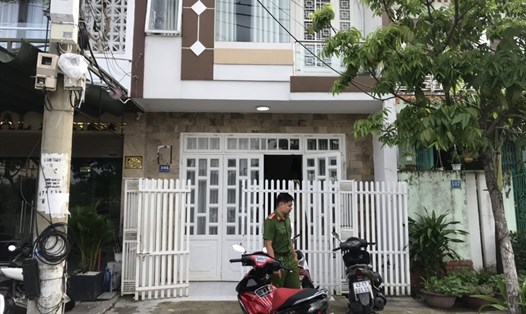 Căn nhà phát hiện 10 người Trung Quốc không có thị thực nhập cảnh vào Việt Nam. Ảnh: V.X