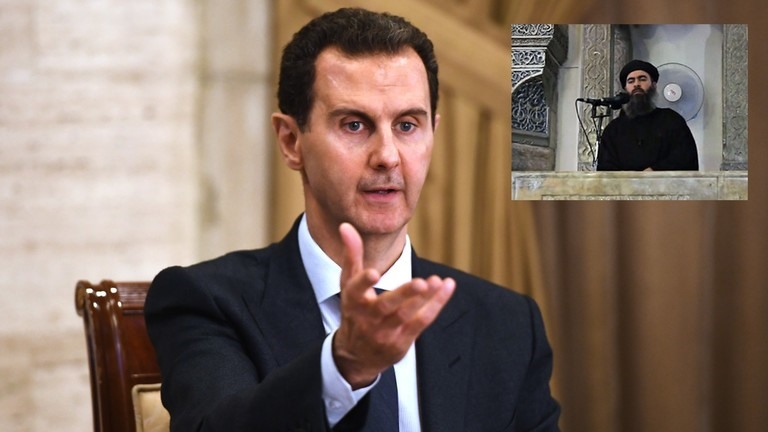Tổng thống Syria Bashar al-Assad bày tỏ hoài nghi về cái chết của al-Baghdadi. Ảnh: Sputnik