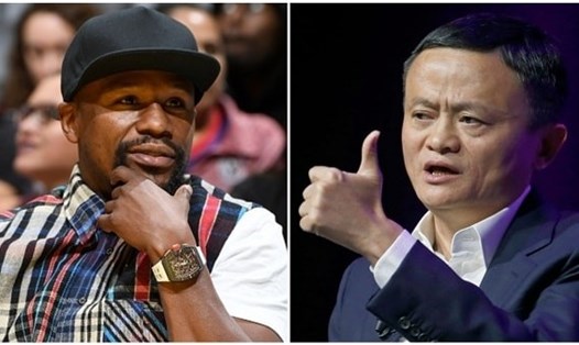 Mayweather dội gáo nước lạnh vào lời mời của Jack Ma và Pacquiao