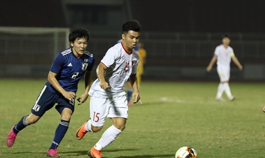 U19 Việt Nam chỉ giành được 1 điểm trước U19 Nhật Bản và vẫn phải chờ đợi kết quả khu vực Tây Á để biết có thể đi tiếp hay không. Ảnh: MINH HƯƠNG