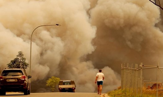 Cháy rừng hoành hành ở Australia. Ảnh: DT