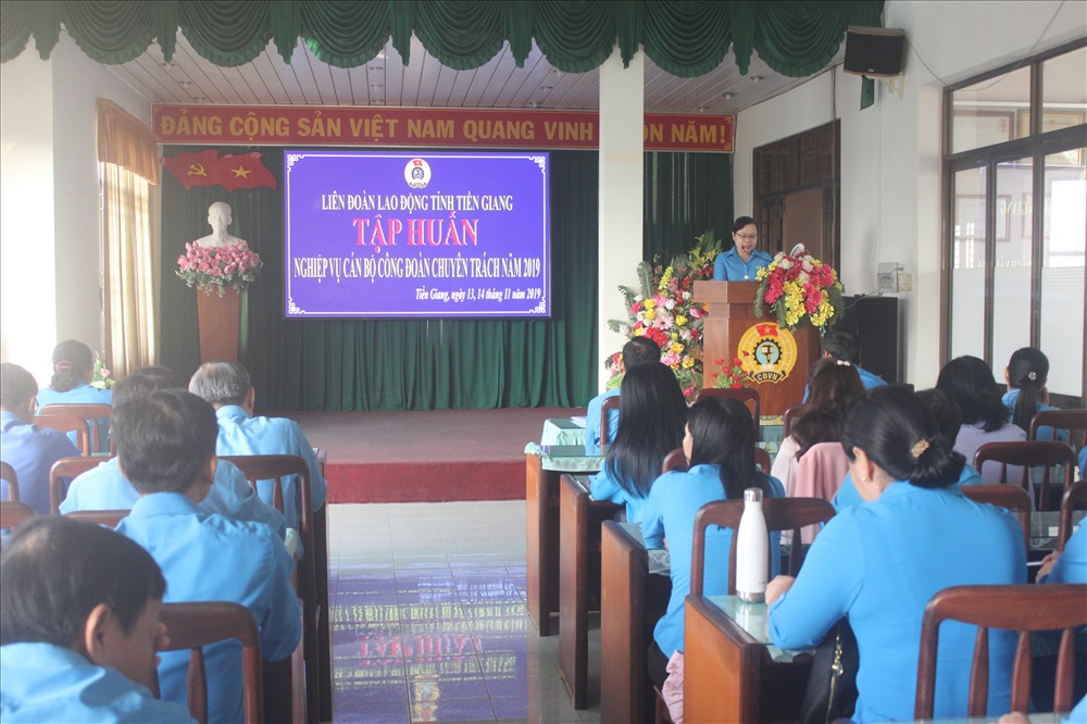 Cảnh lớp tập huấn. Ảnh: CTV