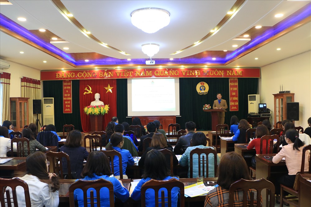 Toàn cảnh buổi tập huấn.