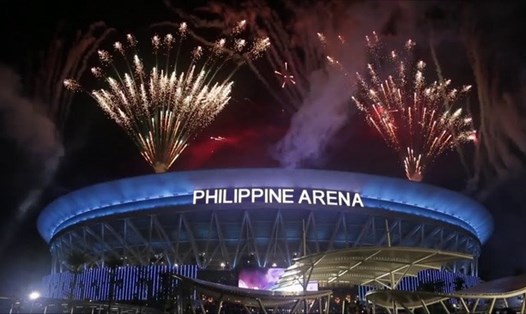 Sân vận động Philippine Aren sẽ diễn ra lễ khai mạc SEA Games 2019. Ảnh: TL