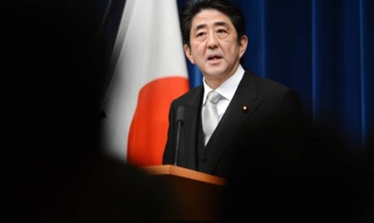 Thủ tướng Nhật Bản Abe Shinzo. Ảnh; AFP/JIJI
