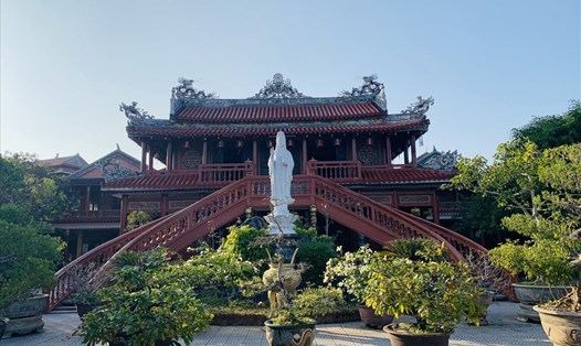 Chánh điện chùa Phước Duyên. Ảnh: TT.