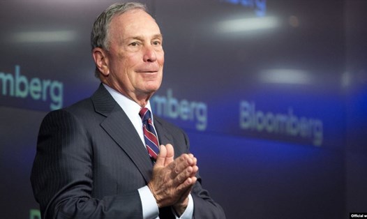 Ông Michael Bloomberg. Ảnh: Website Bloomberg