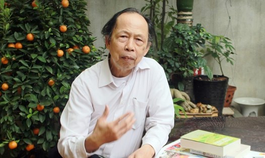 Nhà văn Nguyễn Thế Quang. Ảnh: Khắc Phê