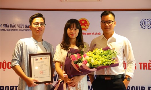 Báo Lao Động đạt giải C cuộc thi viết về Phòng ngừa lao động trẻ em.