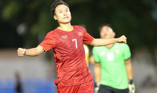U.22 Việt Nam bắt đầu chiến dịch SEA Games 30 với chiến thắng 6-0 trước U.22 Brunei. Ảnh: D.P
