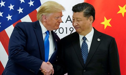 Tổng thống Donald Trump và Chủ tịch Tập Cận Bình bên lề Hội nghị thượng đỉnh G20 tại Nhật Bản, tháng 6.2019. Ảnh: Reuters