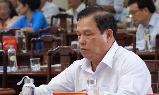Ông Nguyễn Văn Trăm thôi nhiệm vụ Chủ tịch Ủy ban Nhân dân tỉnh Bình Phước. Ảnh: Đình Trọng