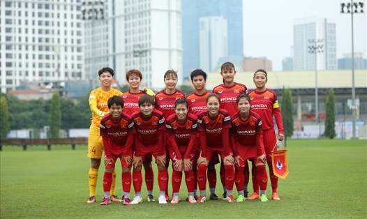 Đội tuyển nữ Việt Nam có chiến thắng dễ dàng 3-0 trước đội tuyển nữ Ấn Độ trong trận giao hữu đầu tiên. Ảnh: Đông Đông